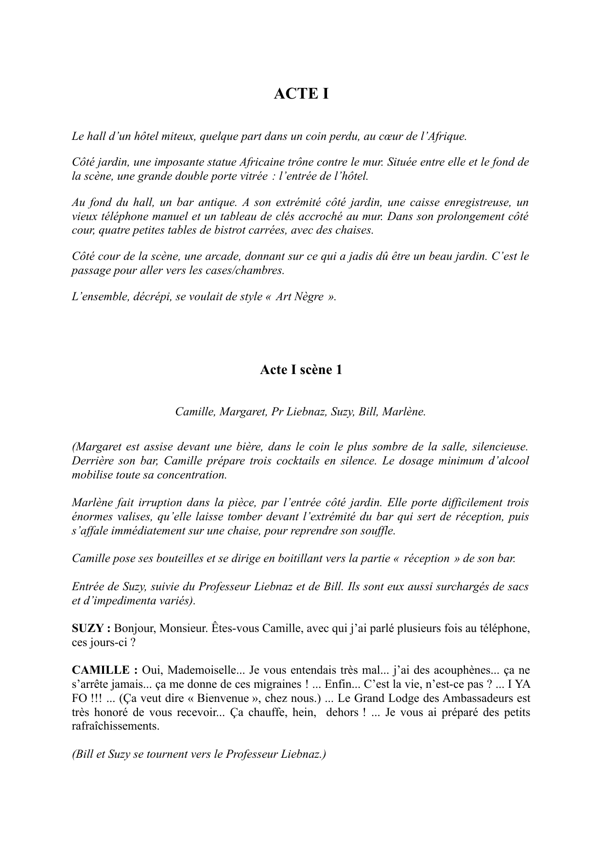 Le Grand Lodge des Ambassadeurs - page du manuscrit 4 / 23