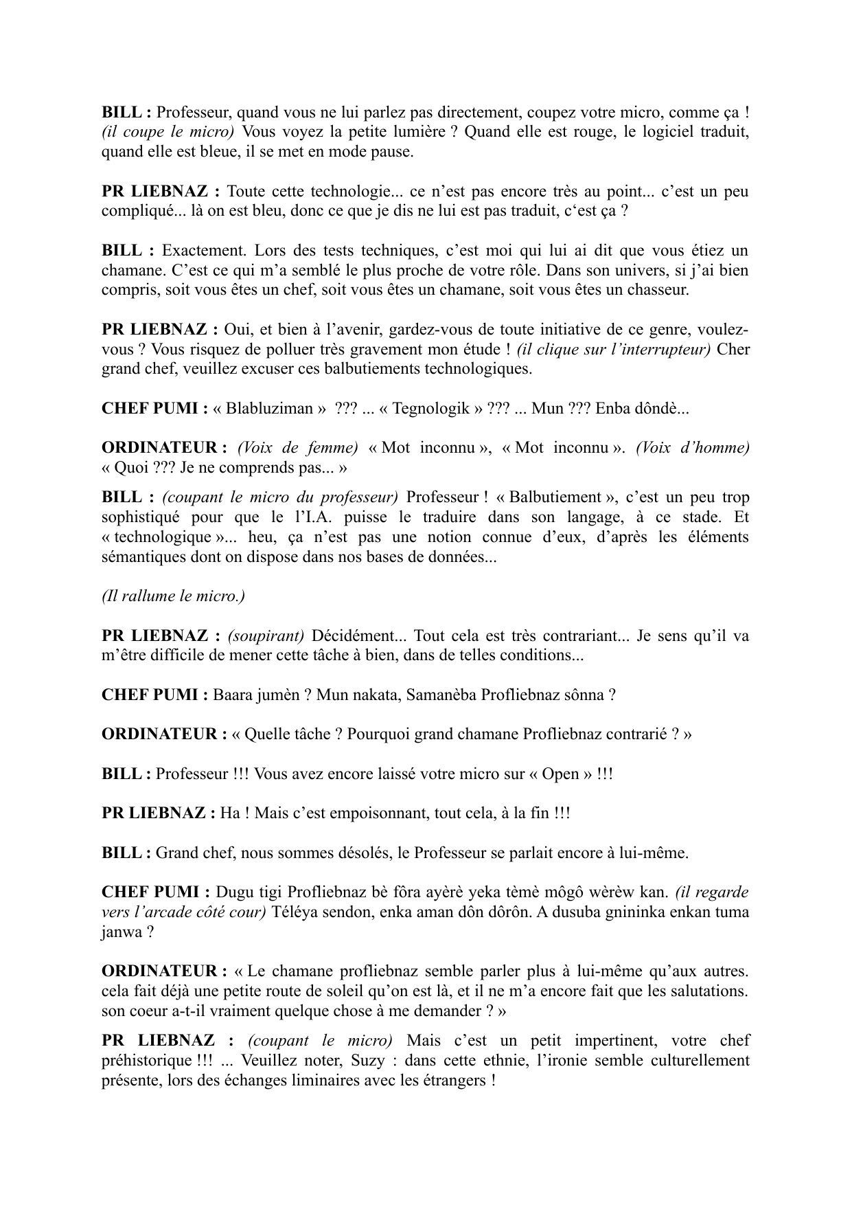 Le Grand Lodge des Ambassadeurs - page du manuscrit 11 / 23