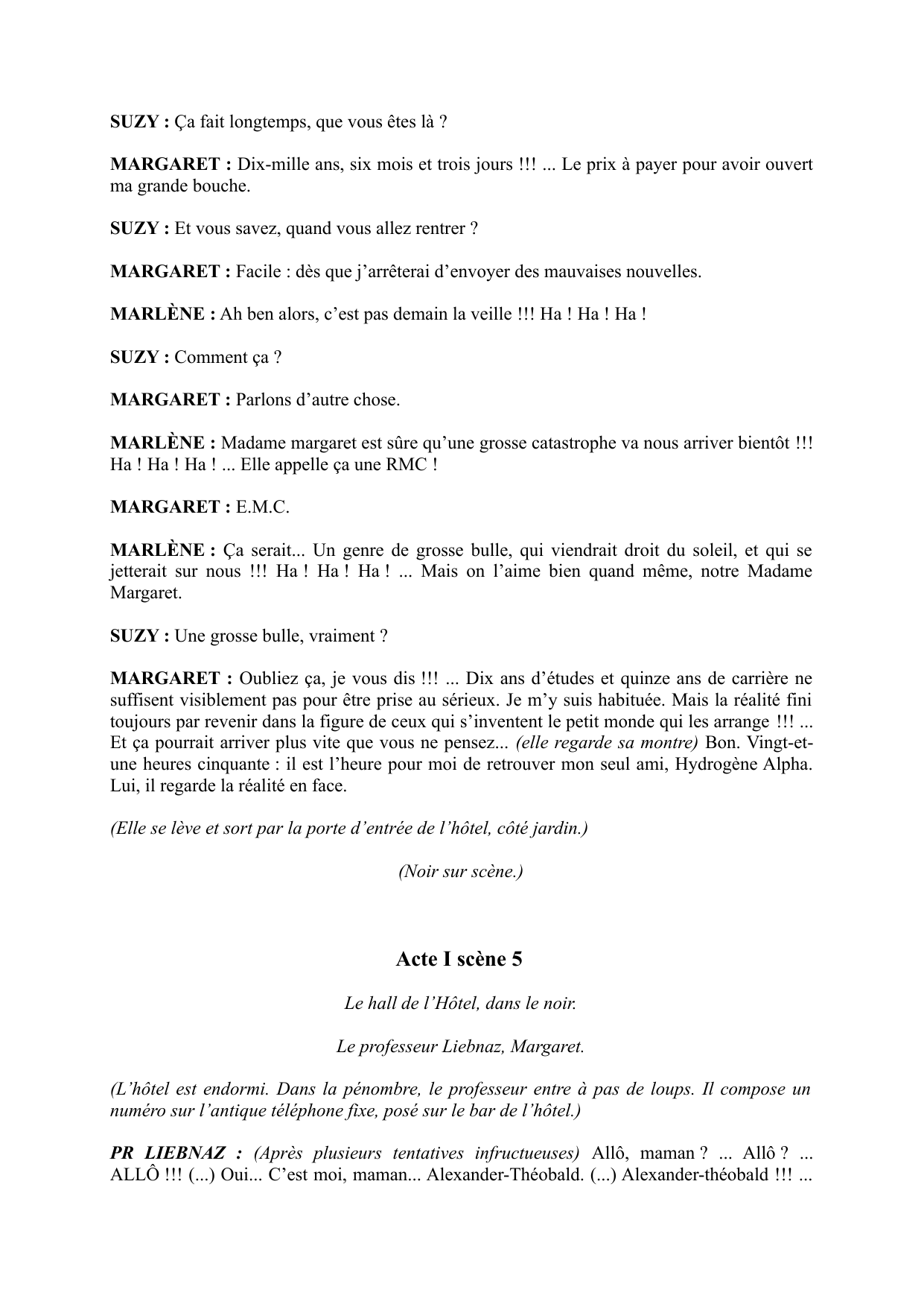 Le Grand Lodge des Ambassadeurs - page du manuscrit 21 / 23