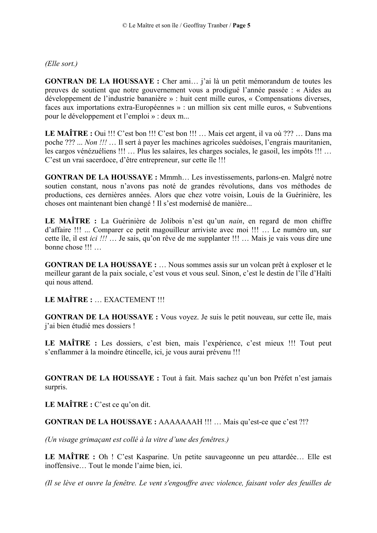 The Master and His Island - manuscript page 6 / 19