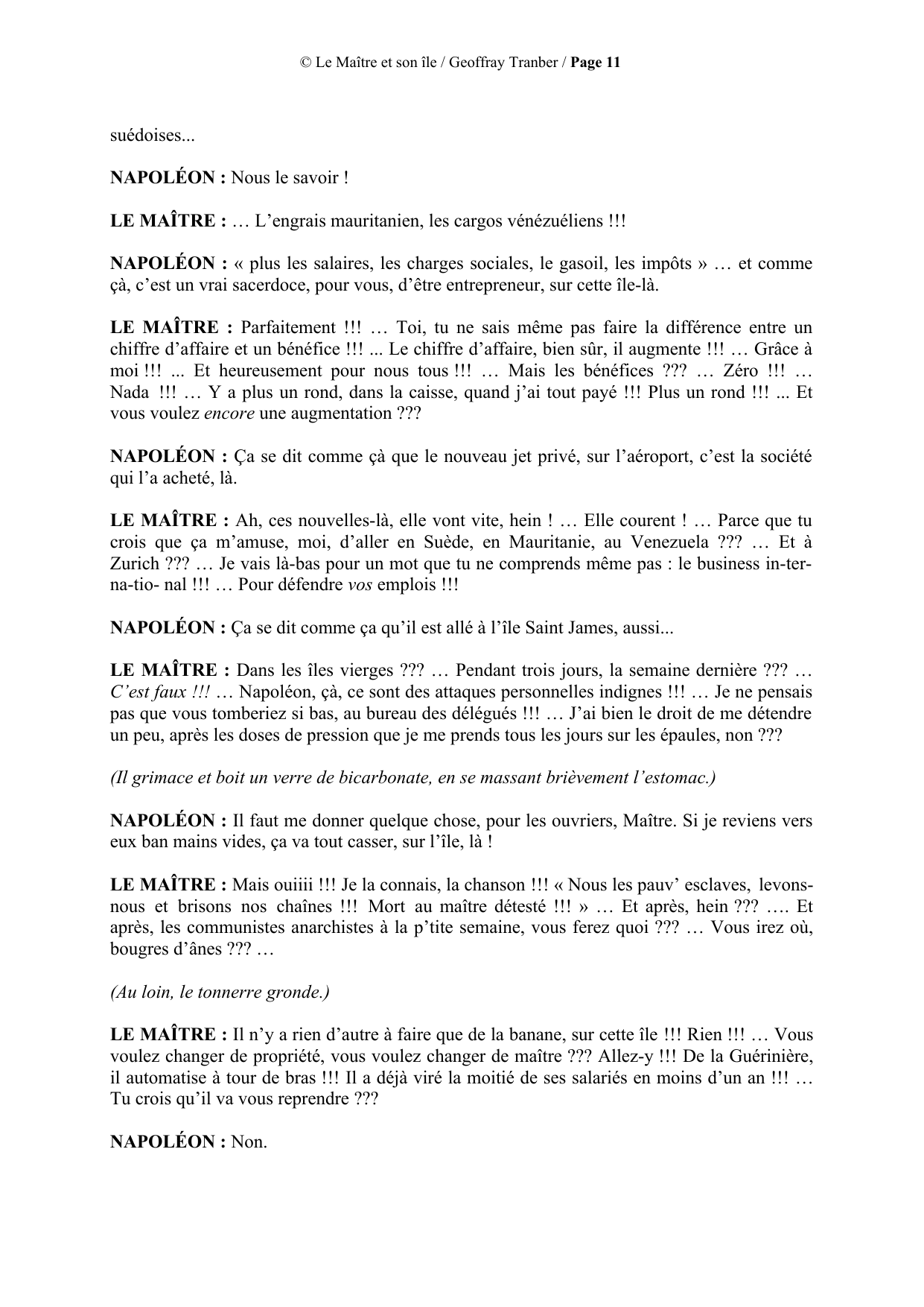 The Master and His Island - manuscript page 12 / 19