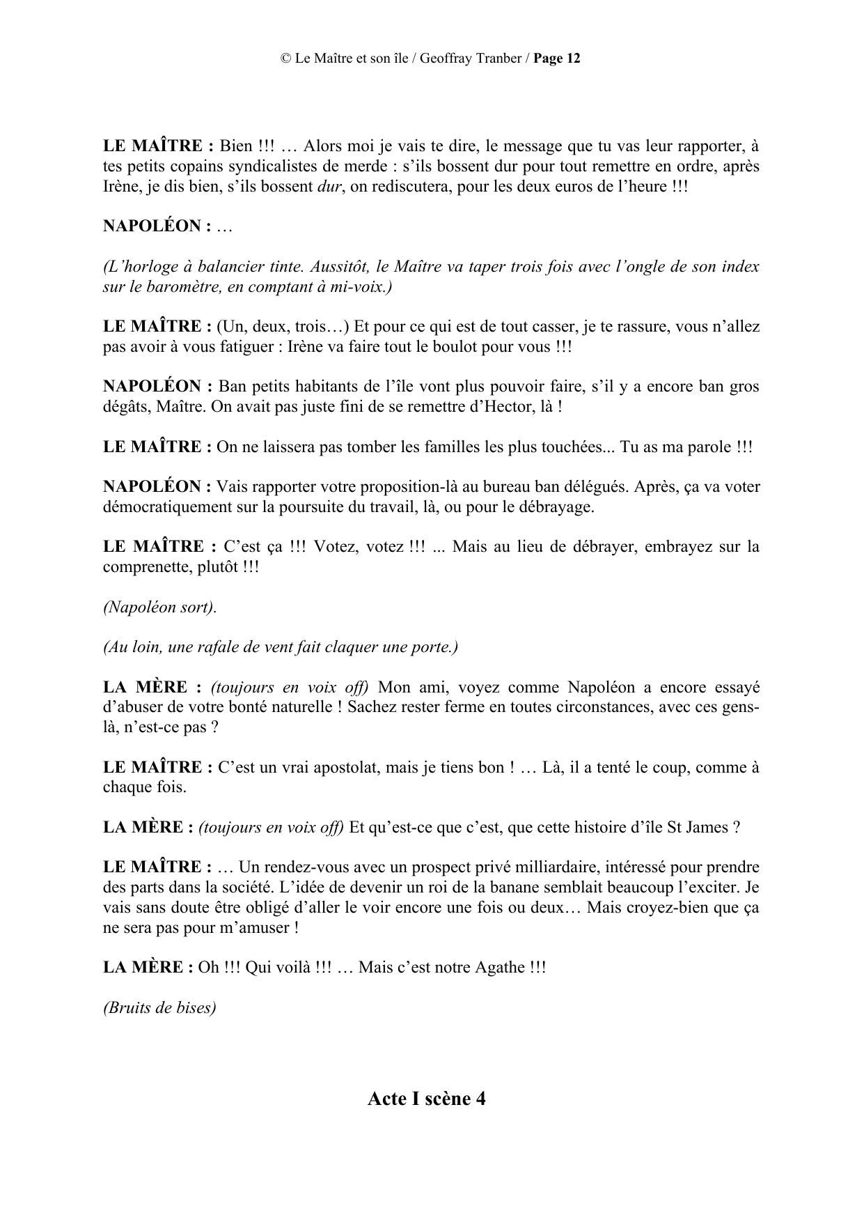 The Master and His Island - manuscript page 13 / 19