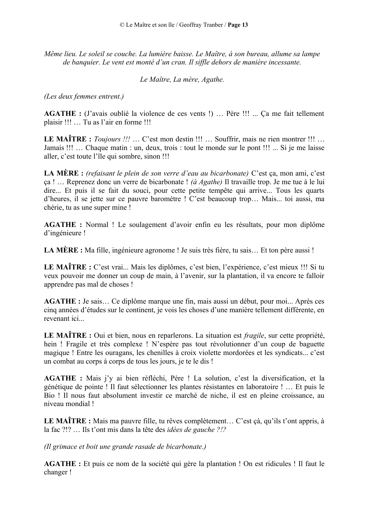 The Master and His Island - manuscript page 14 / 19