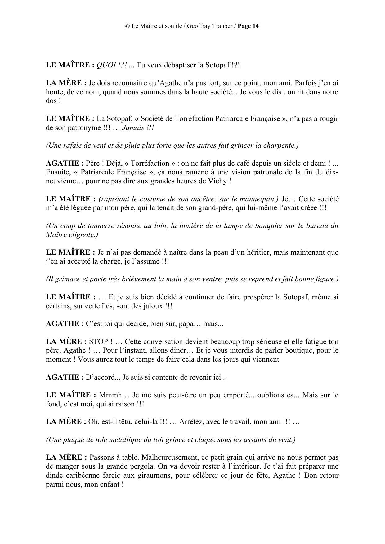 The Master and His Island - manuscript page 15 / 19